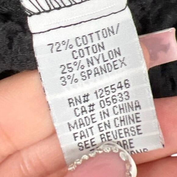 Hábitat Clothes To Live In Size XL Black Pants Women’s Wide - Picture 7 of 7